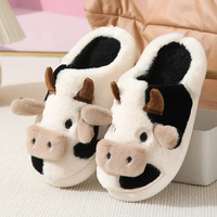 Comfy Cattle Plush Slippers™